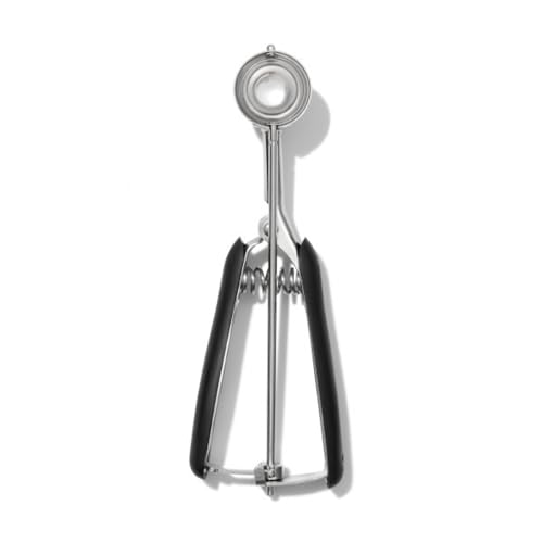 Image of OXO Good Grips Medium Cookie Scoop, Black/Silver