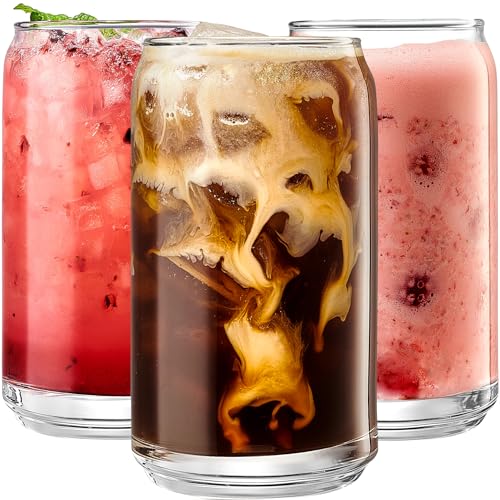 Image of Drinking Glasses - 16oz Clear Cups