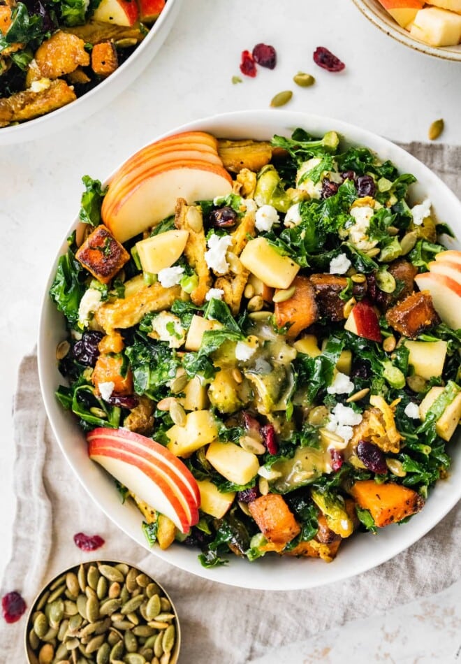 A roasted harvest bowl.