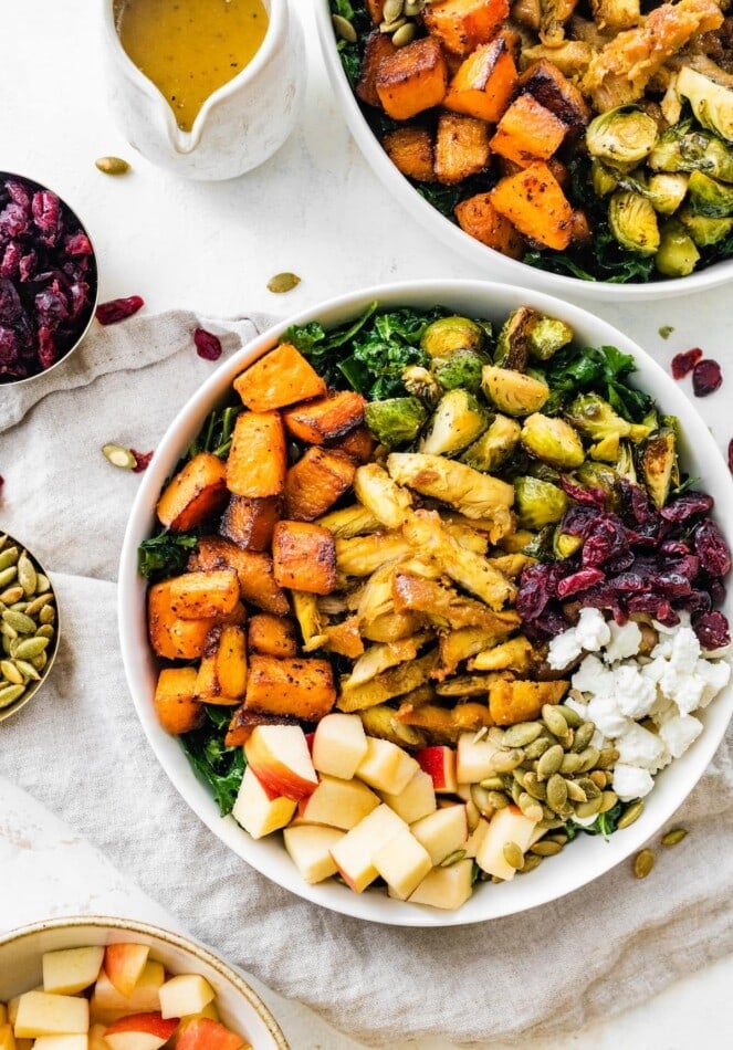 A roasted harvest bowl.